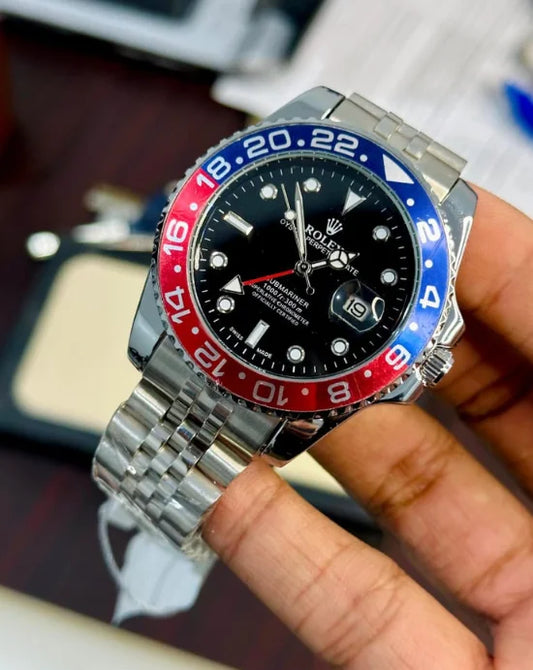 Rolex Watch Elegant Design Luxury Timepiece With Stylish Appearance And Reliable Performance For Everyday Wear - Golden Silver