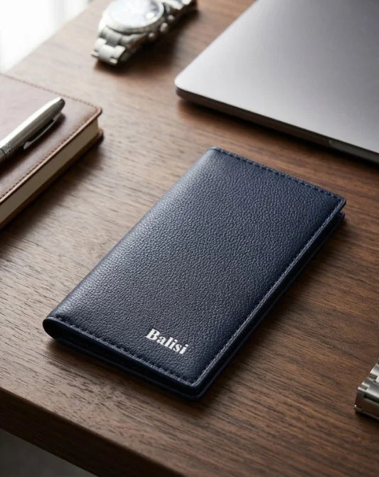 BALISI Bifold Wallet for Men Black